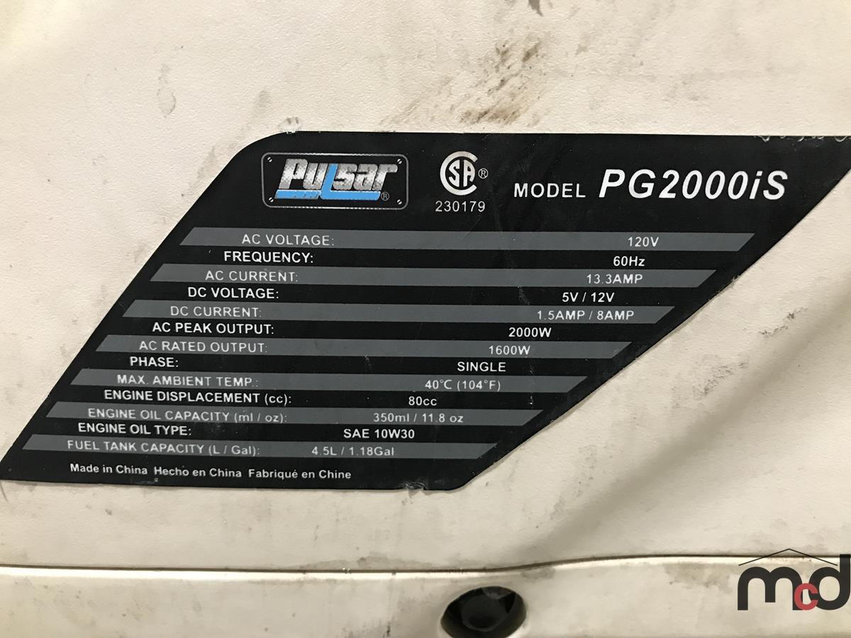 Pulsar PG2000is Generator